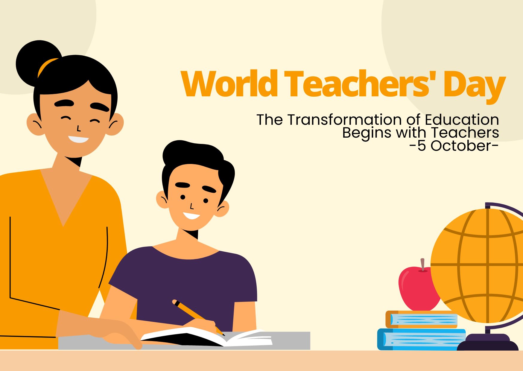 Selamat Hari Guru Sedunia : Transformasi Pendidikan Dimulai dari Guru